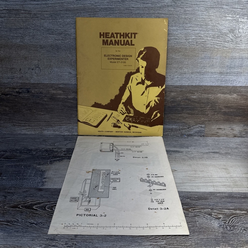 Heathkit Manual - Electronic Design Experimenter - Model ET-3100- W/illustration
